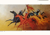 Dyck "Horse Dancers" SIGNED 17x12